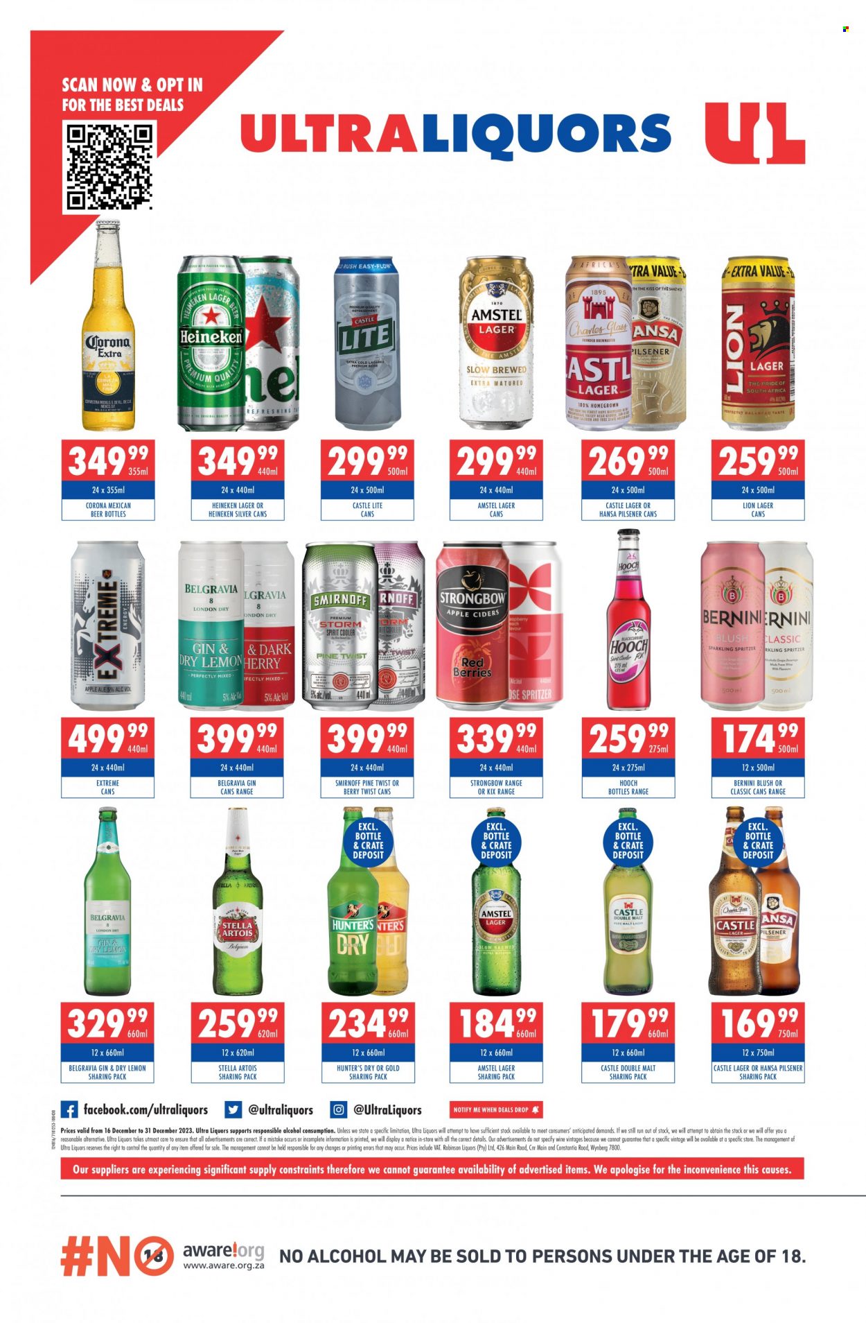 Ultra Liquors specials - 16/12/2023 - 31/12/2023. Page 4
