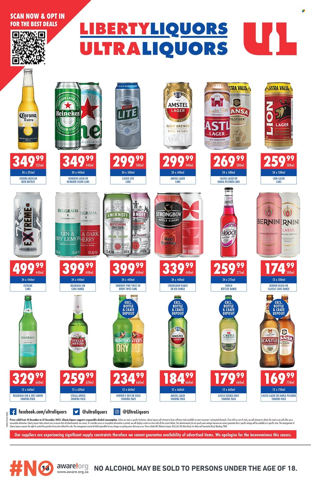 Liberty Liquors specials - 16/12/2023 - 31/12/2023. Page 4