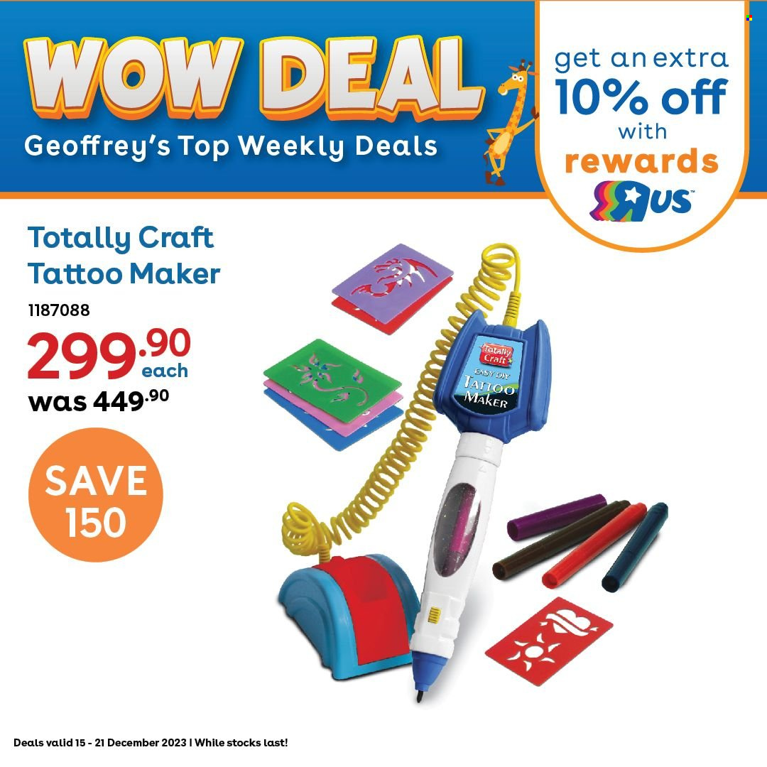 Toys R Us specials - 15/12/2023 - 21/12/2023. Page 4