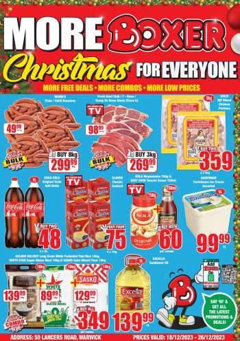 Boxer catalogue  - 18/12/2023 - 26/12/2023.