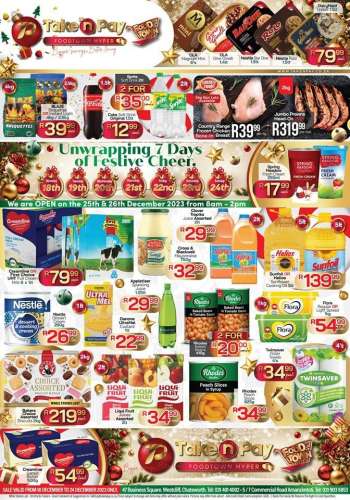 Take n Pay catalogue  - 18/12/2023 - 24/12/2023.
