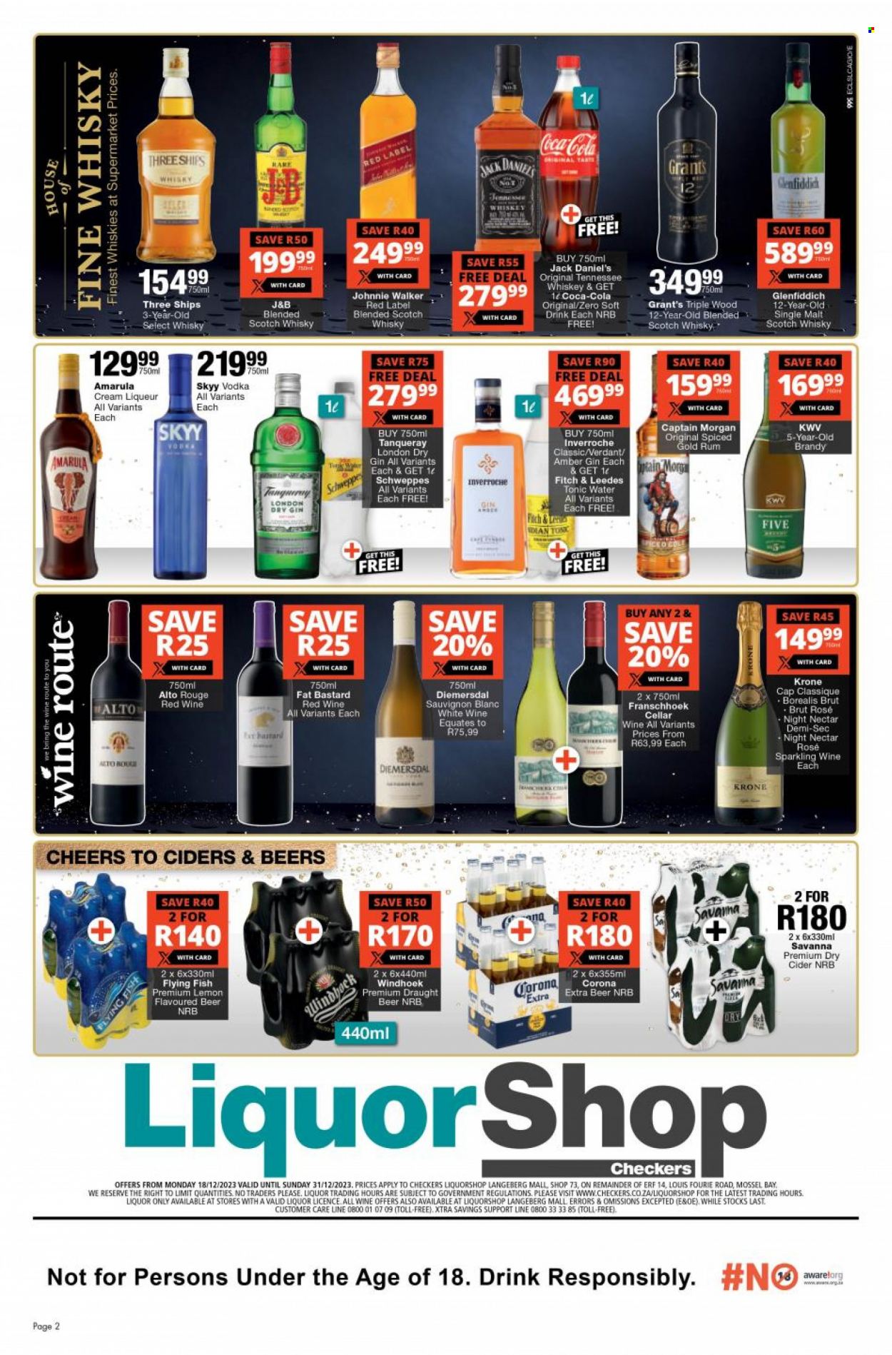 Checkers specials - 18/12/2023 - 31/12/2023. Page 2