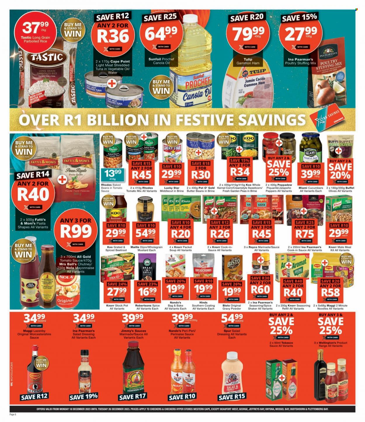 Checkers specials - 18/12/2023 - 26/12/2023. Page 6