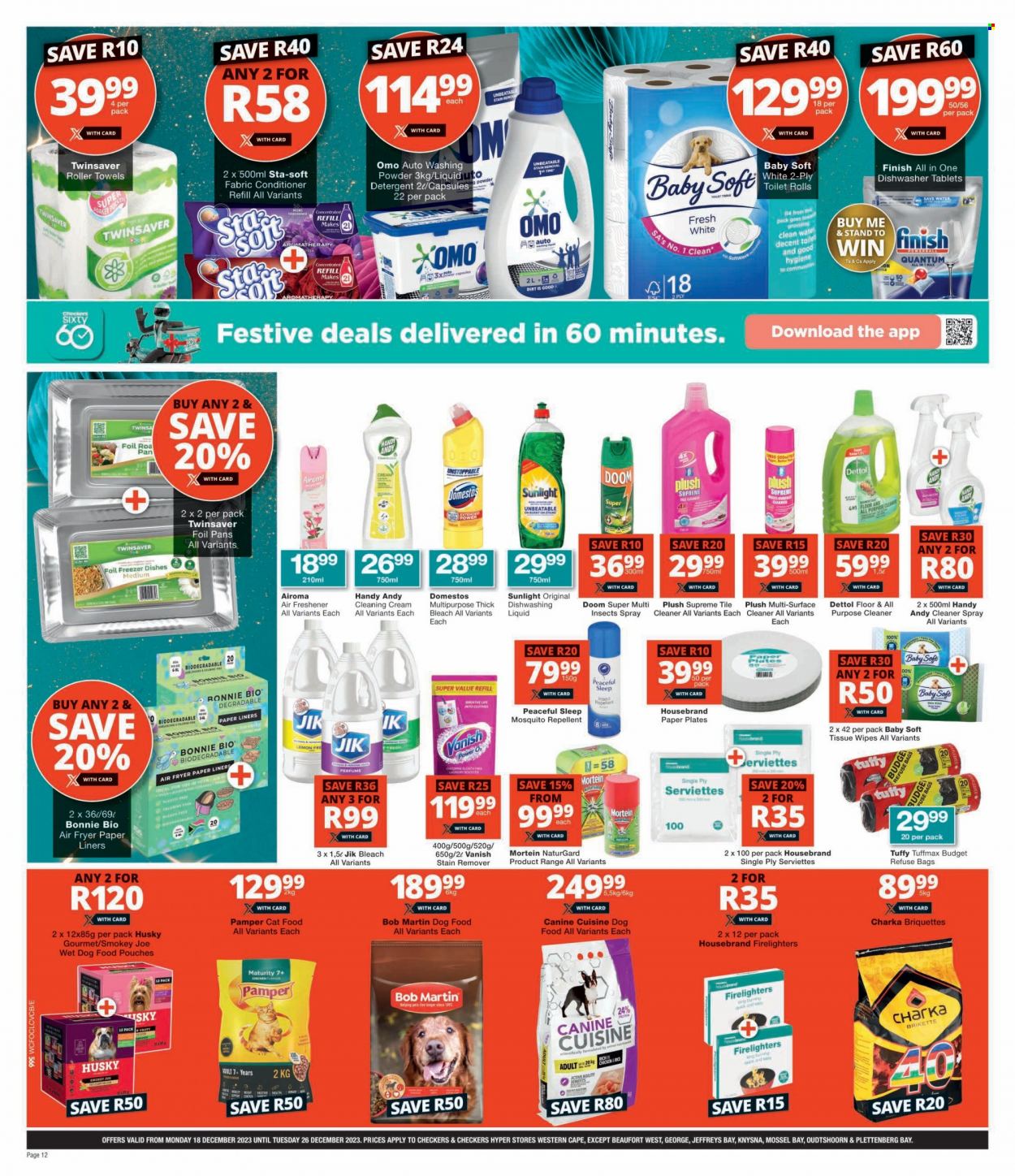 Checkers specials - 18/12/2023 - 26/12/2023. Page 12