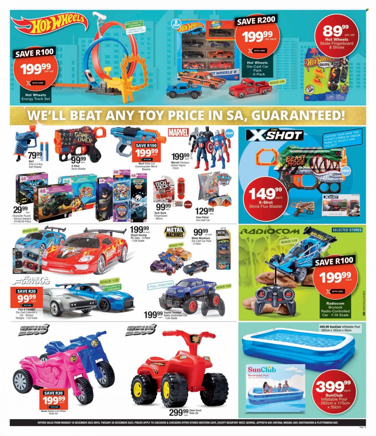 Checkers specials - 18/12/2023 - 26/12/2023. Page 15