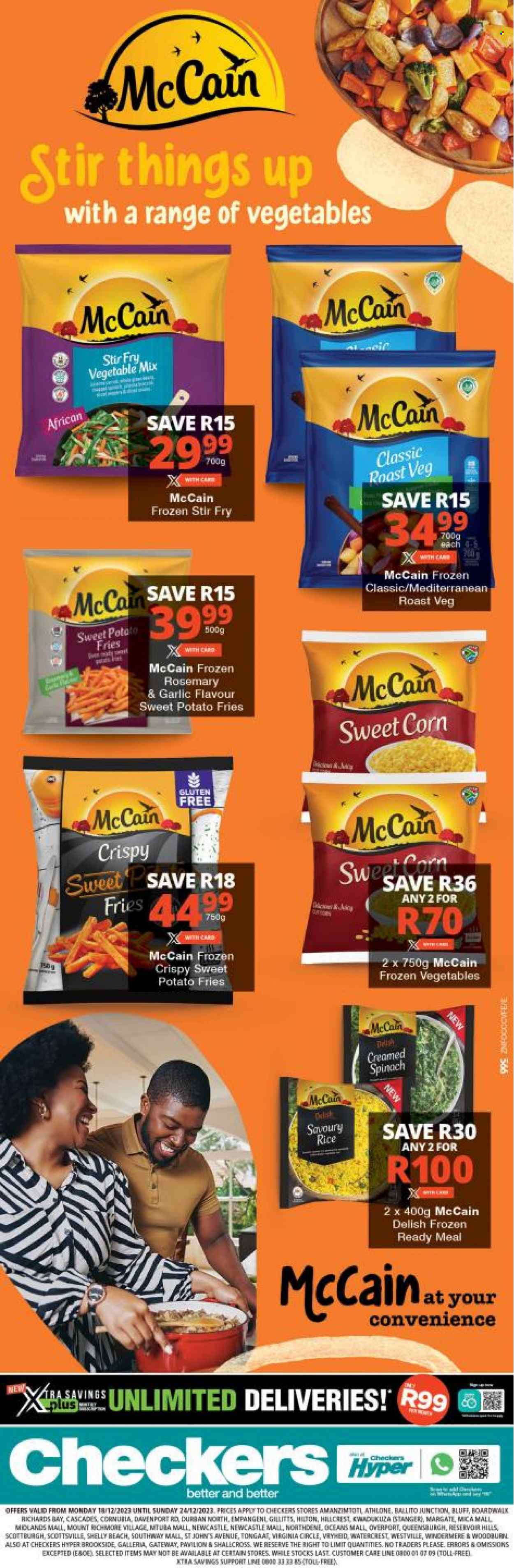 Checkers specials - 18/12/2023 - 24/12/2023. Page 1