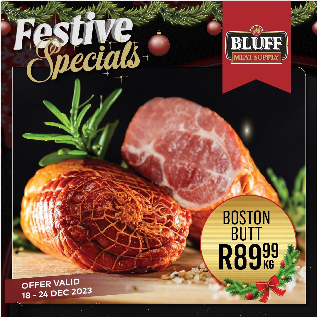 Bluff Meat Supply specials - 18/12/2023 - 24/12/2023. Page 7