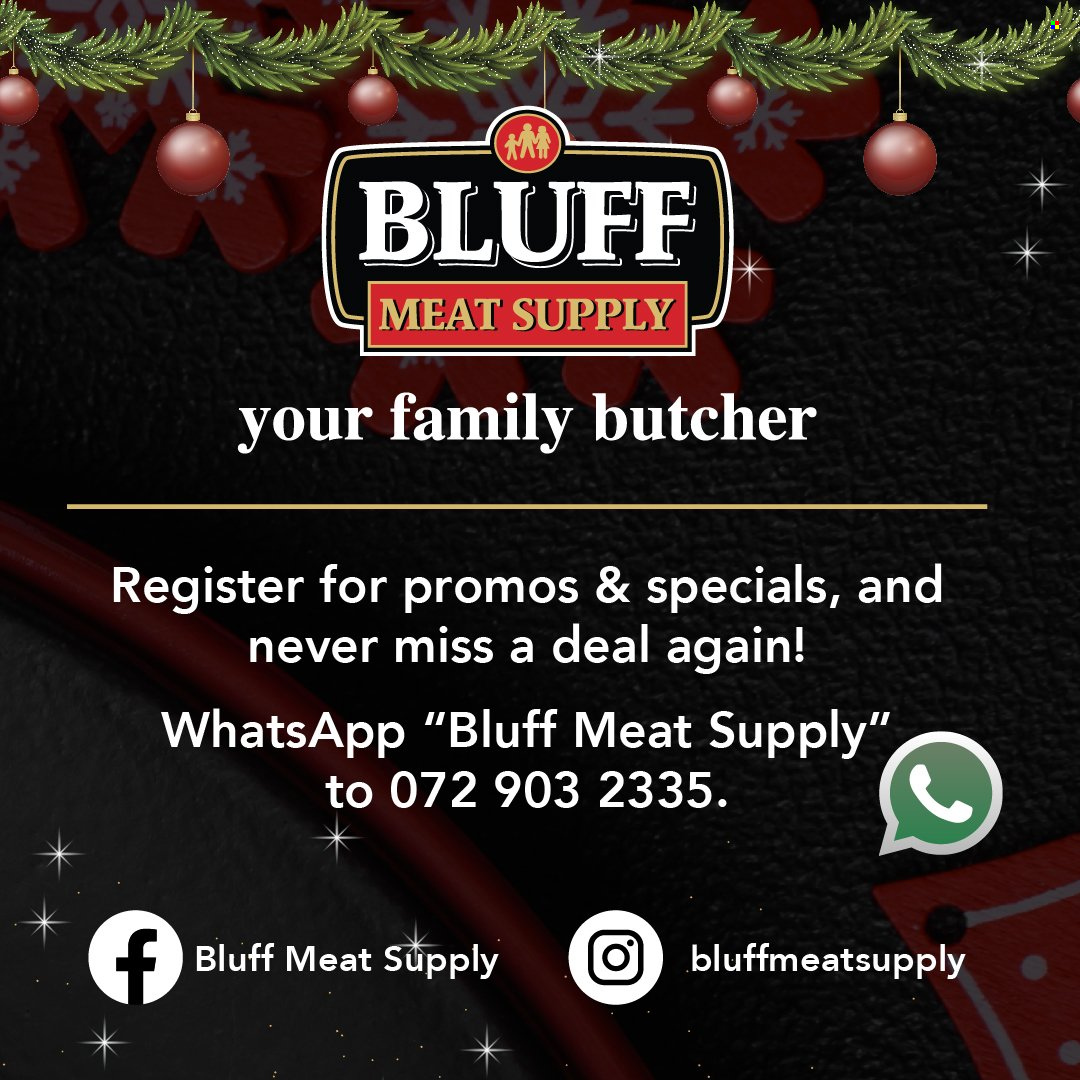 Bluff Meat Supply specials - 18/12/2023 - 24/12/2023. Page 14
