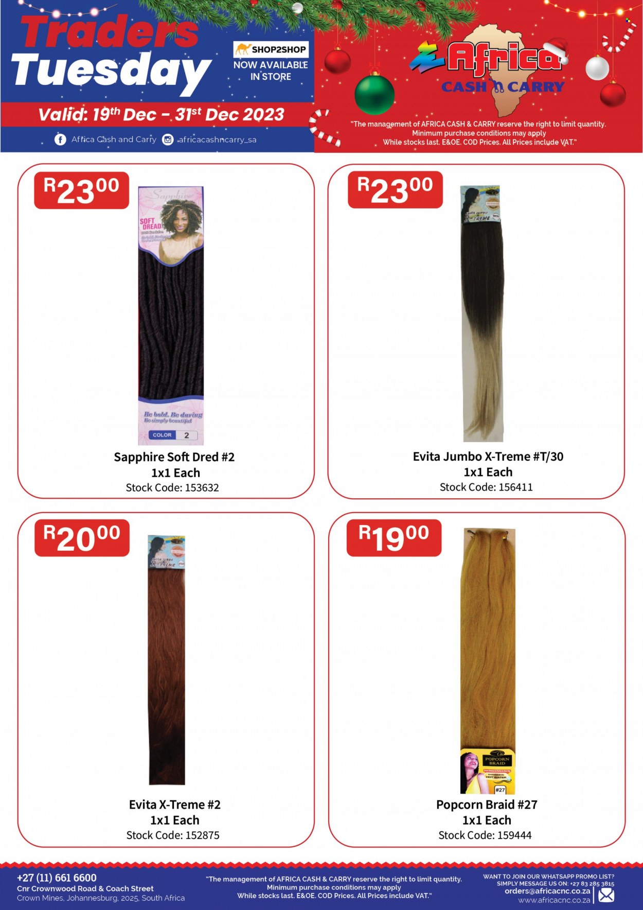 Africa Cash & Carry specials - 19/12/2023 - 31/12/2023. Page 5