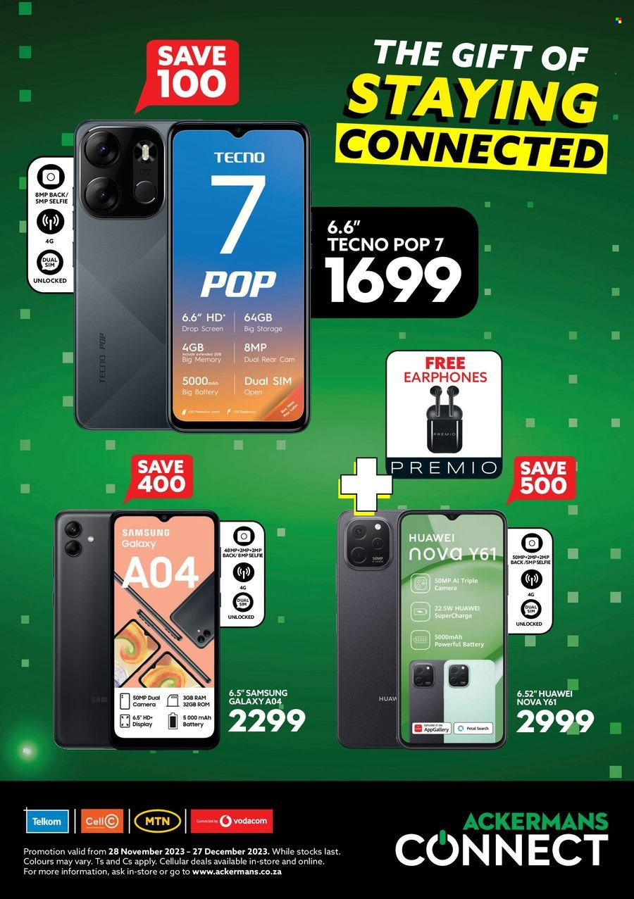 Ackermans specials - 28/11/2023 - 27/12/2023. Page 1