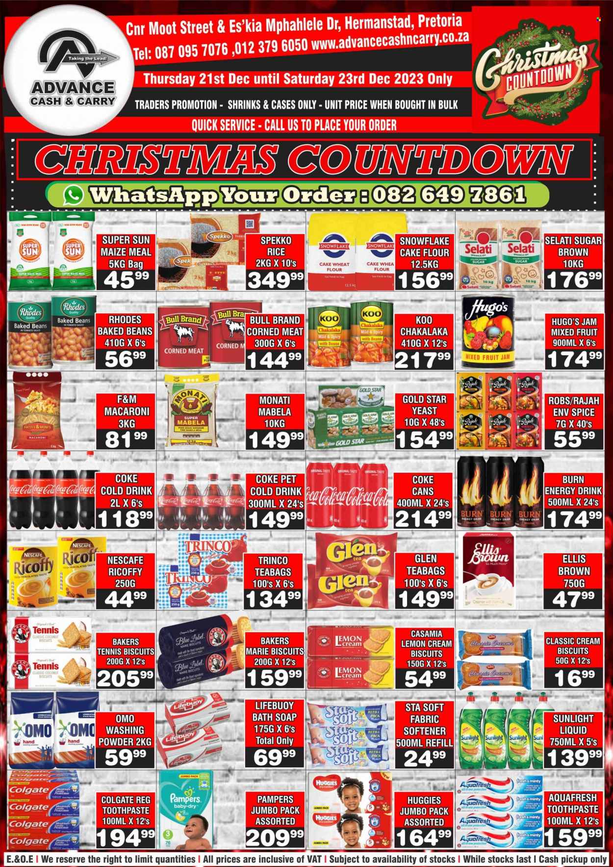 Advance Cash & Carry specials - 21/12/2023 - 23/12/2023. Page 1