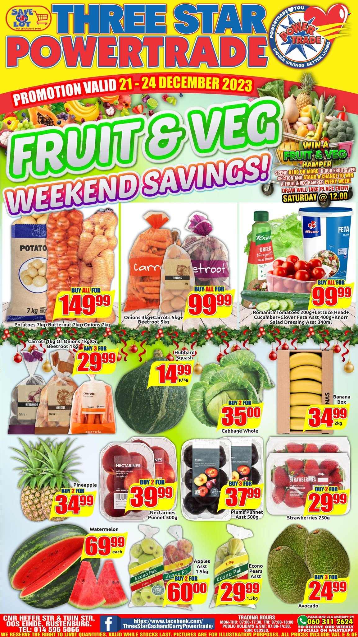 Three Star Cash and Carry specials - 21/12/2023 - 24/12/2023. Page 1