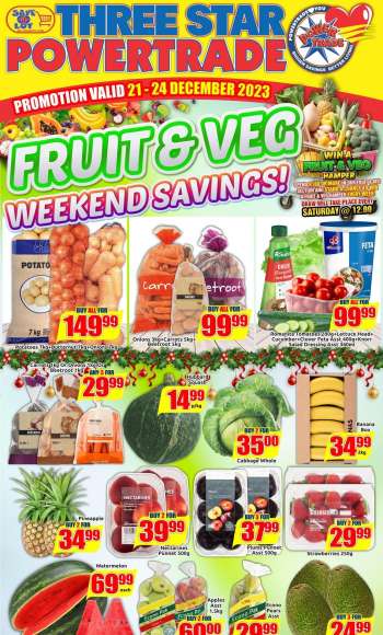 Three Star Cash and Carry catalogue  - 21/12/2023 - 24/12/2023.