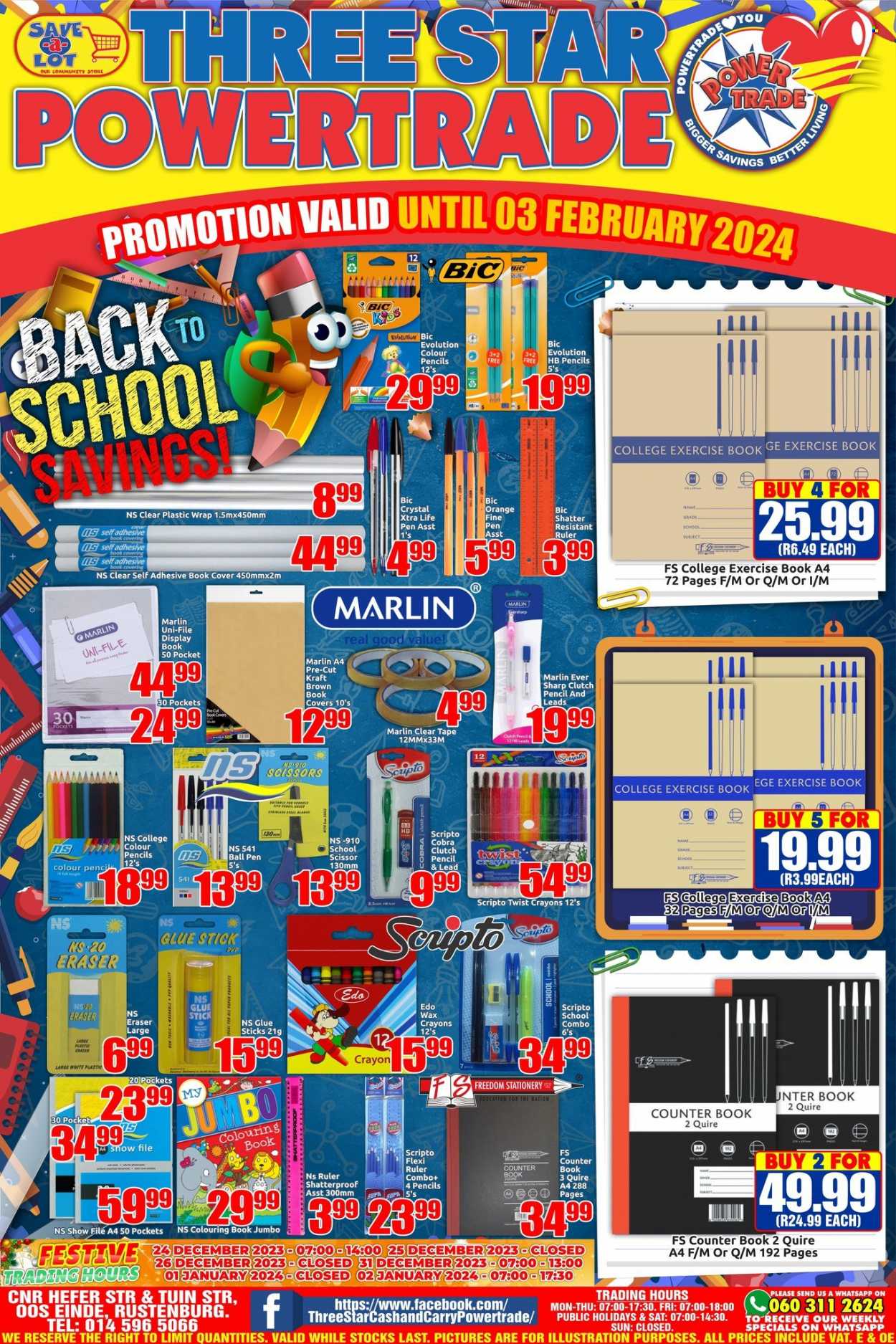 Three Star Cash and Carry specials - 22/12/2023 - 03/02/2024. Page 1