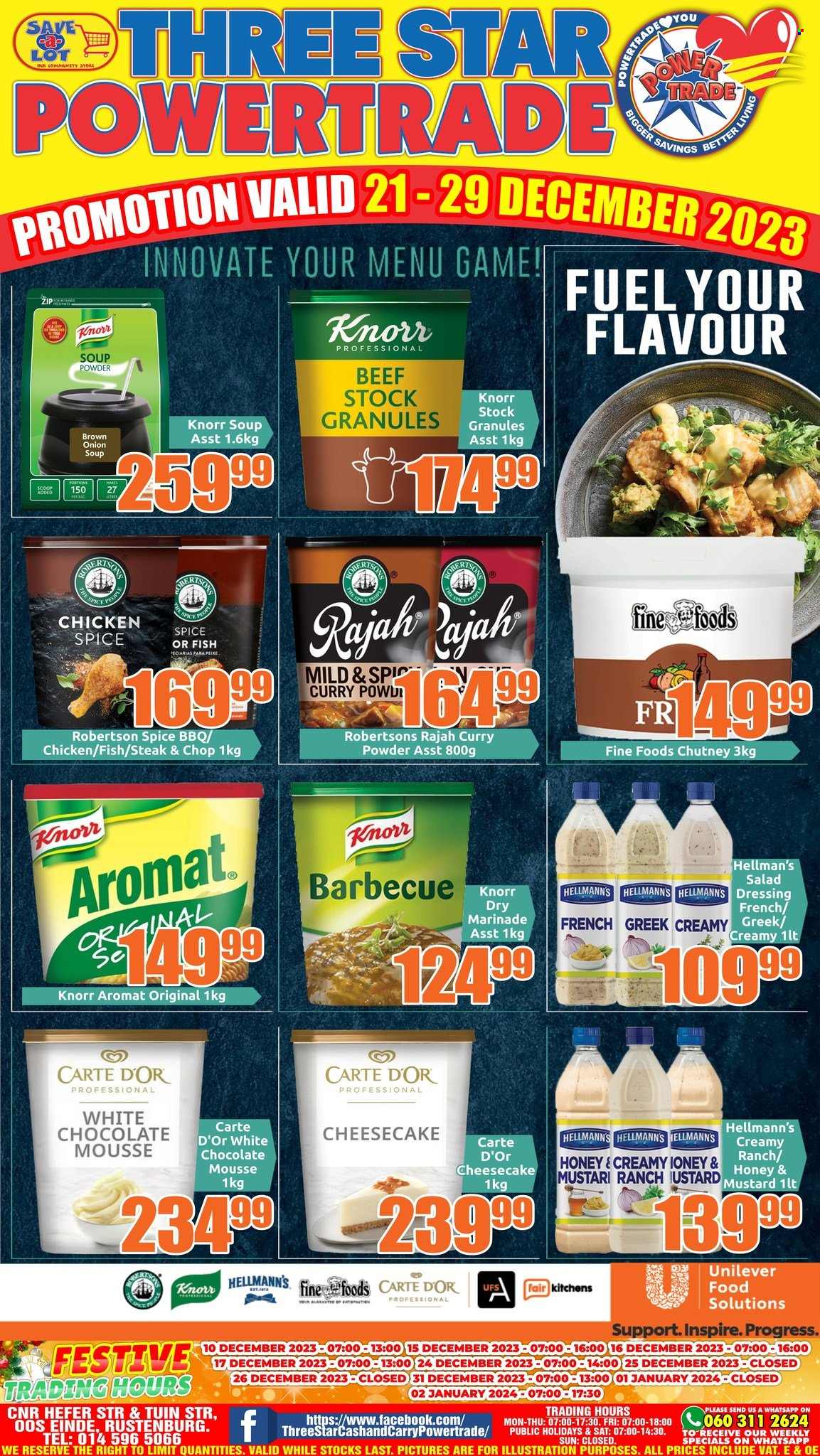 Three Star Cash and Carry specials - 21/12/2023 - 29/12/2023. Page 1