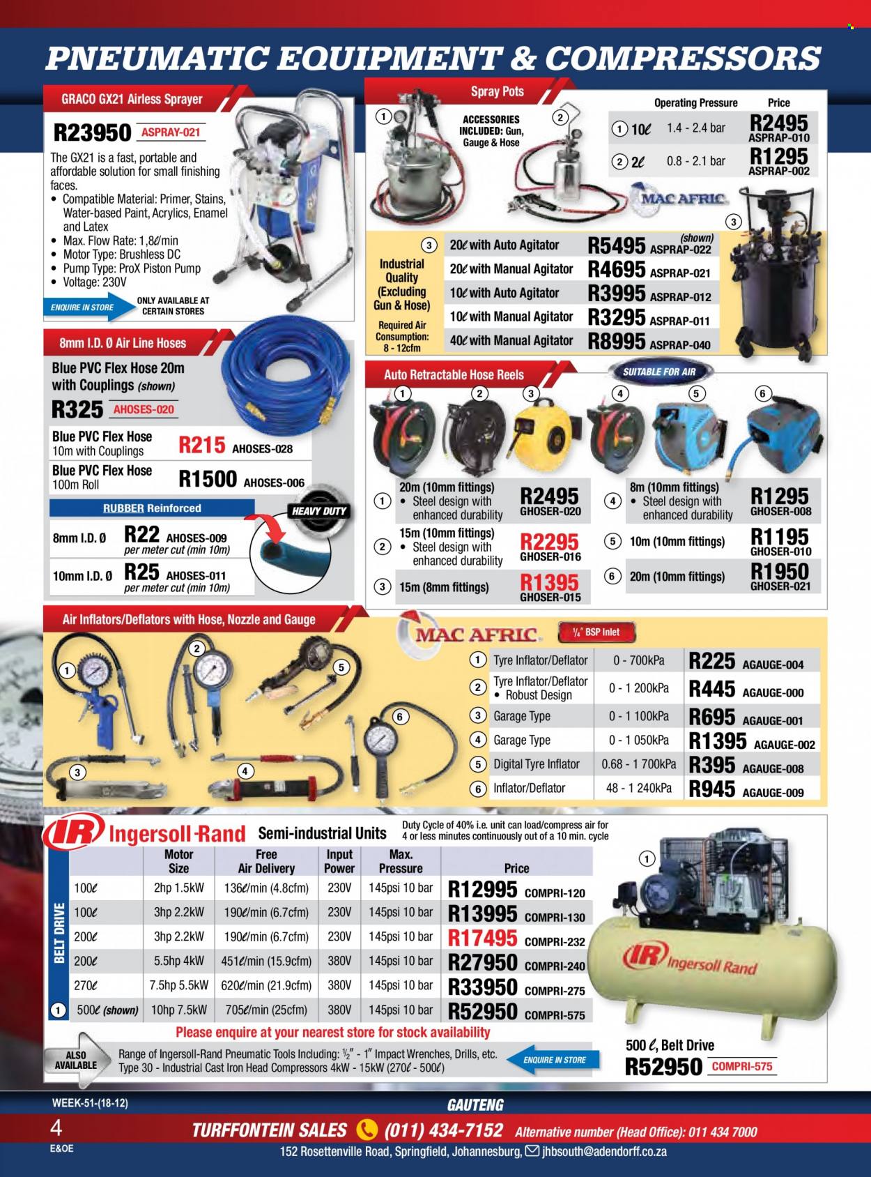 Adendorff Machinery Mart specials. Page 6