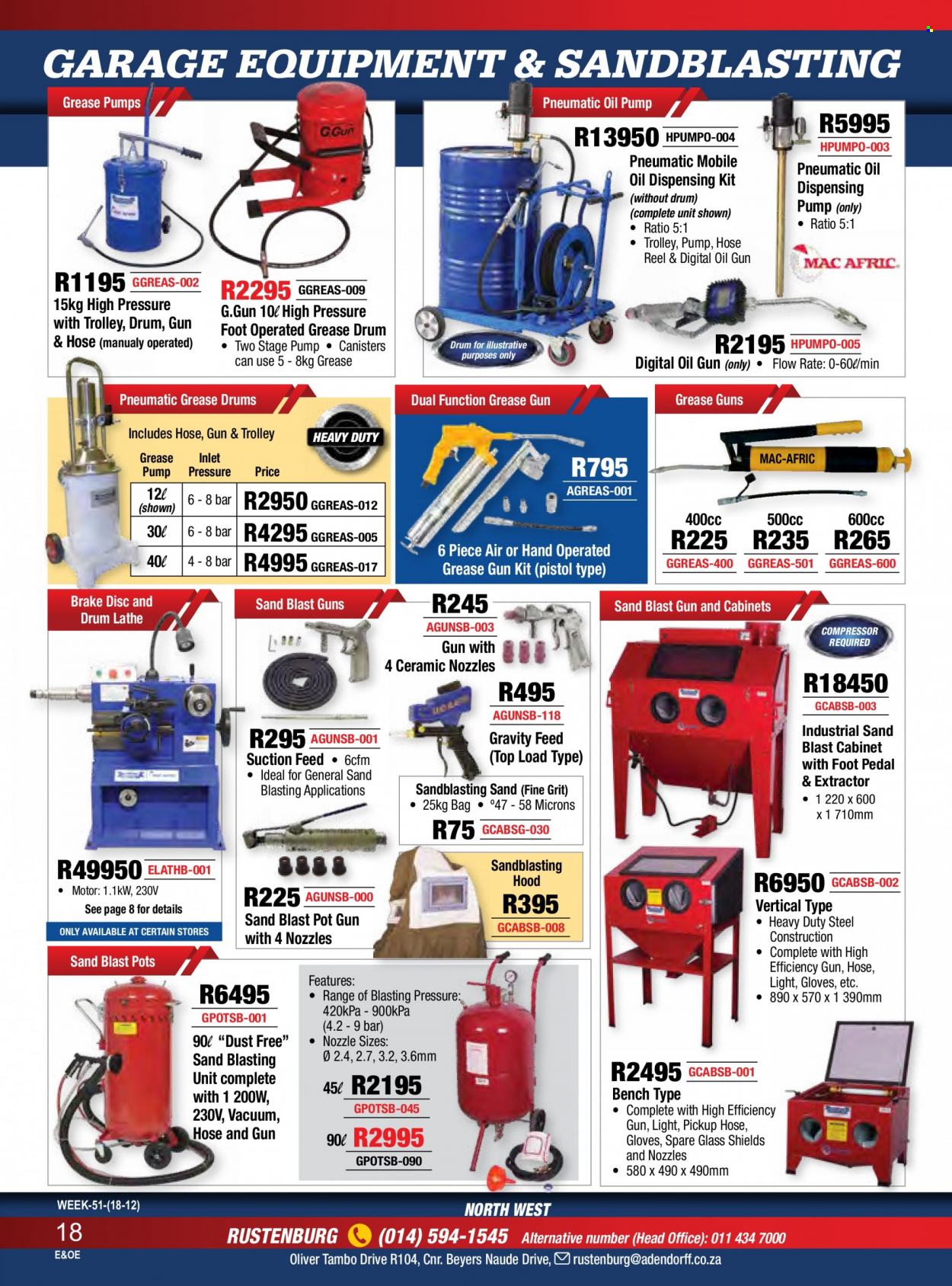 Adendorff Machinery Mart specials. Page 20