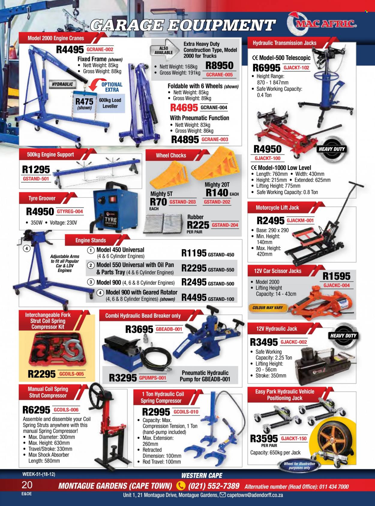 Adendorff Machinery Mart specials. Page 22