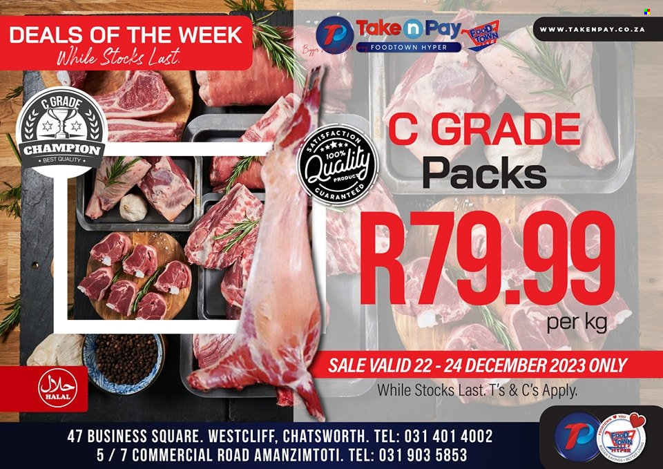 Take n Pay specials - 22/12/2023 - 24/12/2023. Page 7