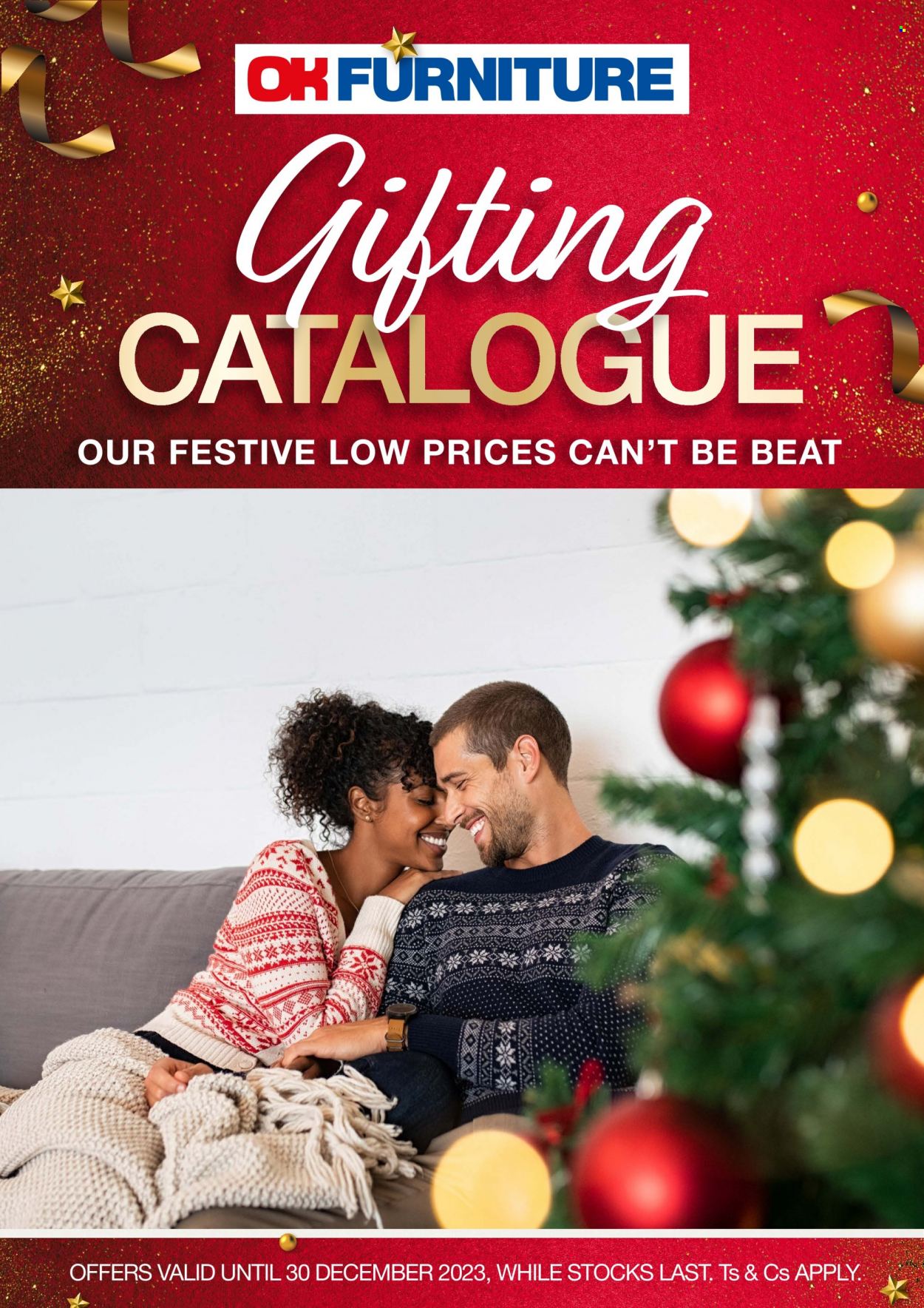 OK Furniture specials - 22/12/2023 - 30/12/2023. Page 1