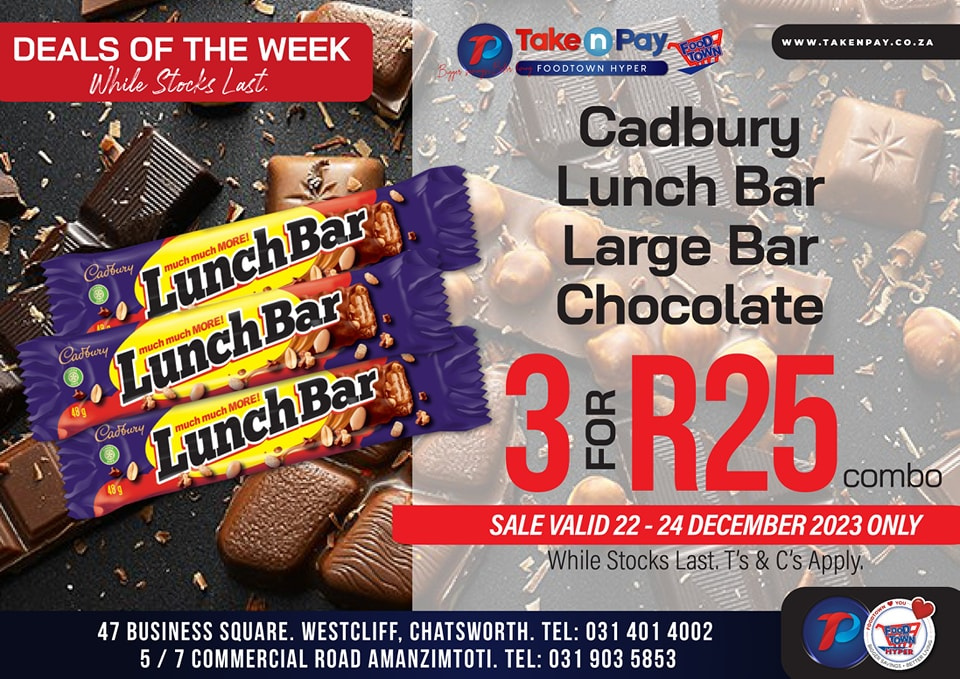 Take n Pay specials - 22/12/2023 - 24/12/2023. Page 1