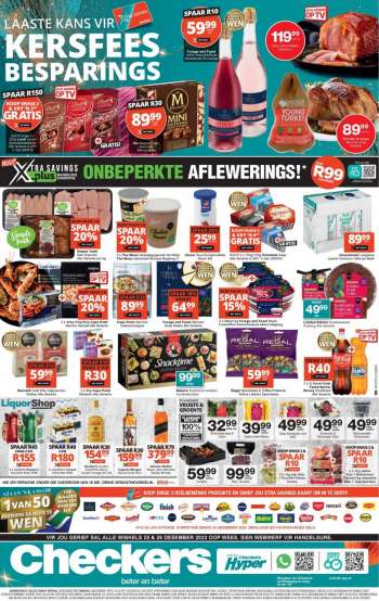 Checkers catalogue  - 22/12/2023 - 26/12/2023.