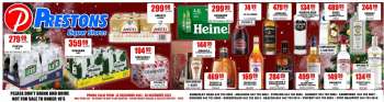 Prestons Liquor Stores catalogue  - 22/12/2023 - 28/12/2023.