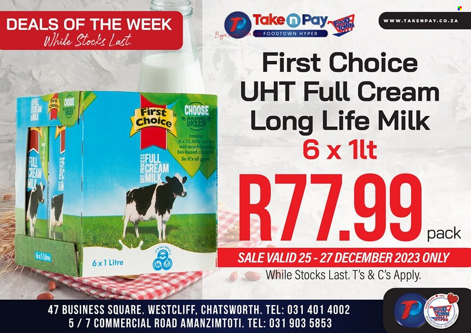 Take n Pay specials - 25/12/2023 - 27/12/2023. Page 8