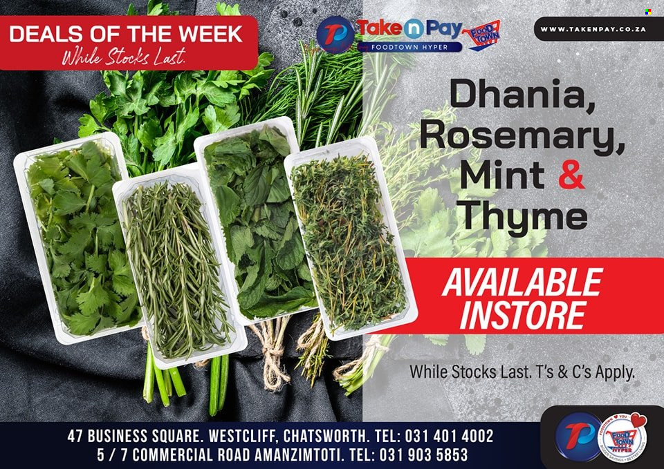 Take n Pay specials. Page 6