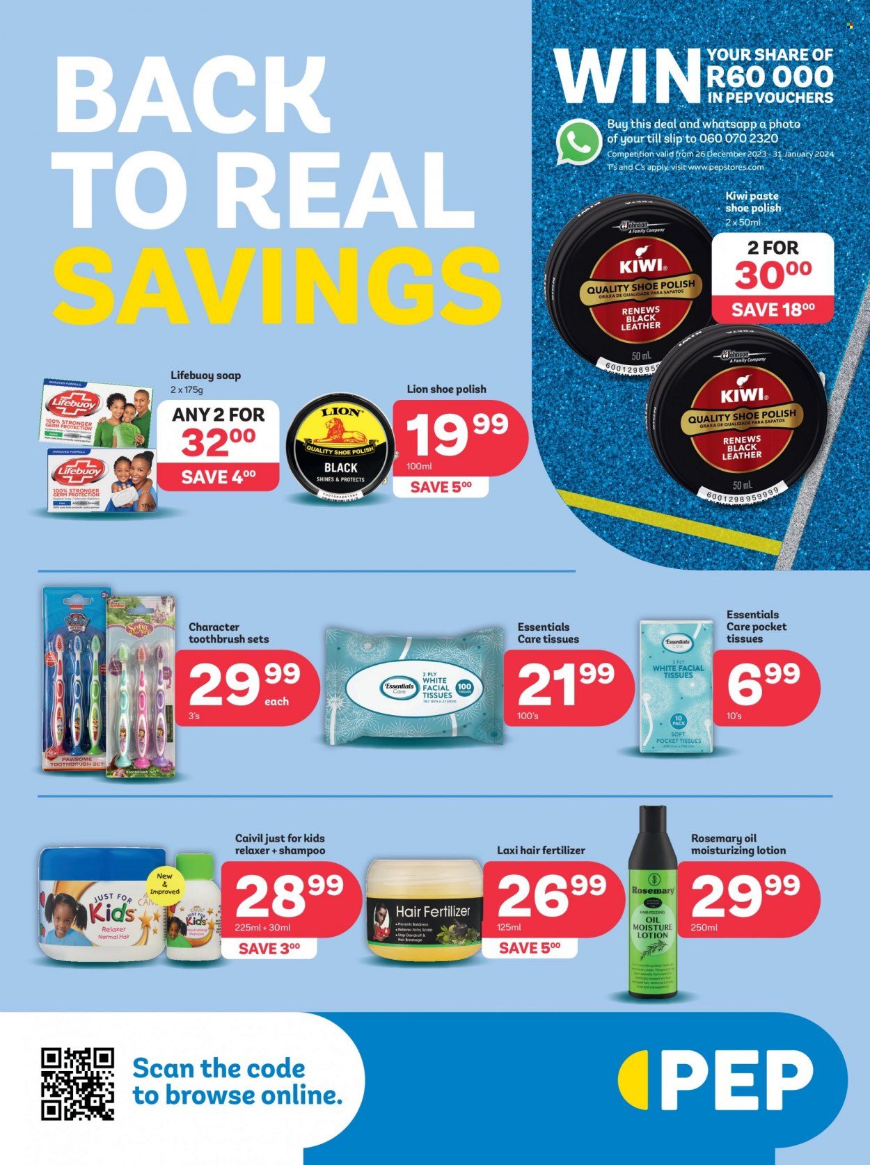PEP Stores specials - 26/12/2023 - 25/01/2024. Page 1