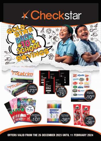 Checkstar catalogue  - 26/12/2023 - 11/02/2024.