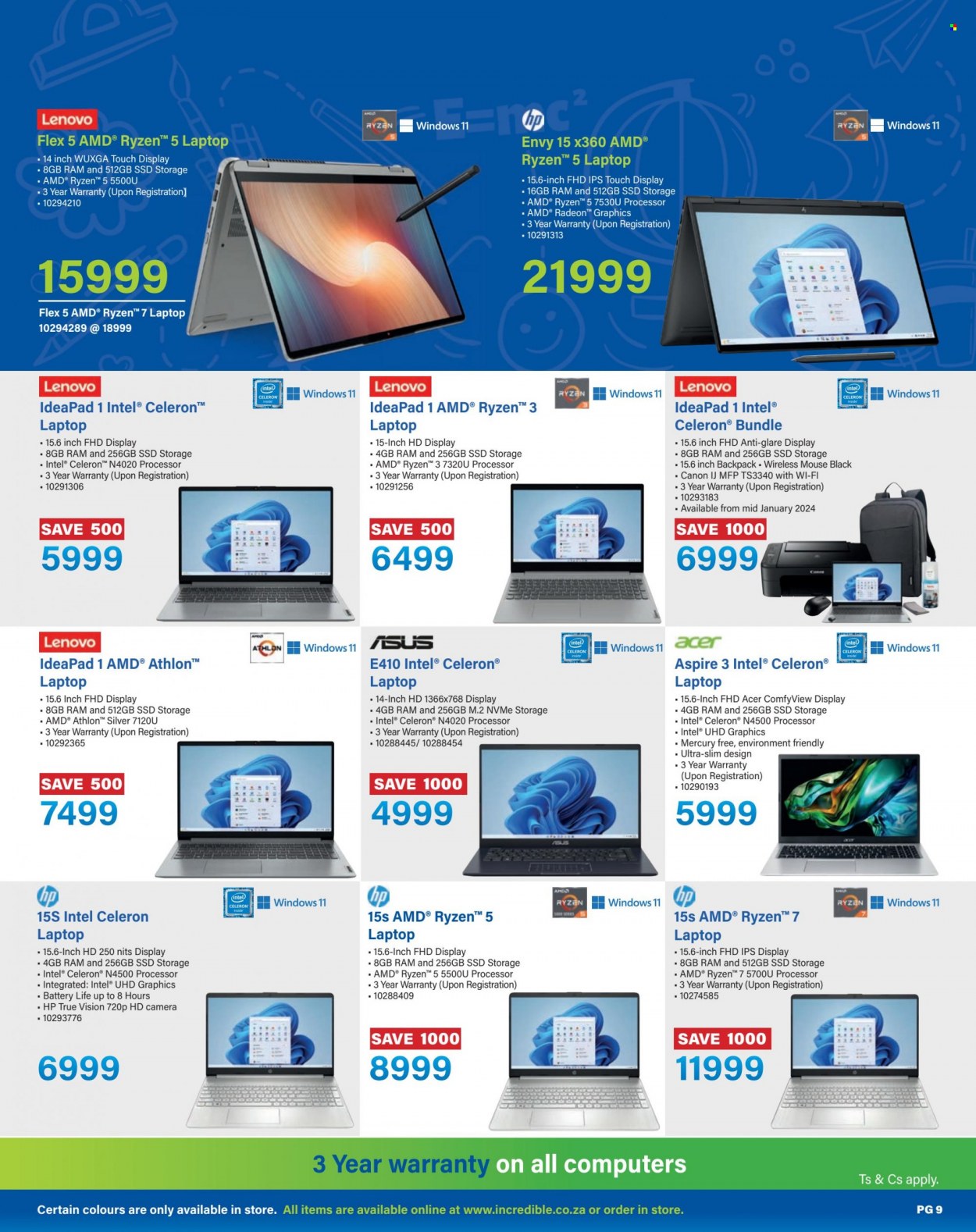 Incredible Connection specials - 27/12/2023 - 31/01/2024. Page 9