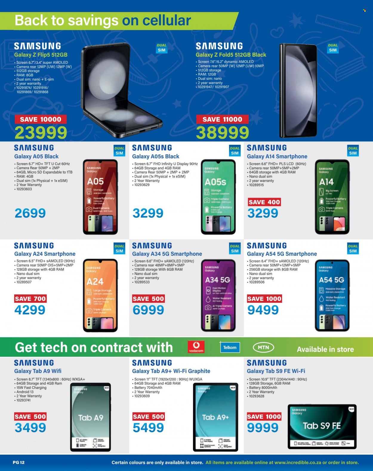 Incredible Connection specials - 27/12/2023 - 31/01/2024. Page 12