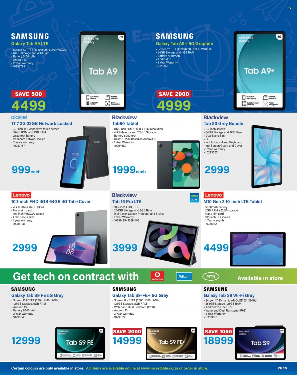 Incredible Connection specials - 27/12/2023 - 31/01/2024. Page 15