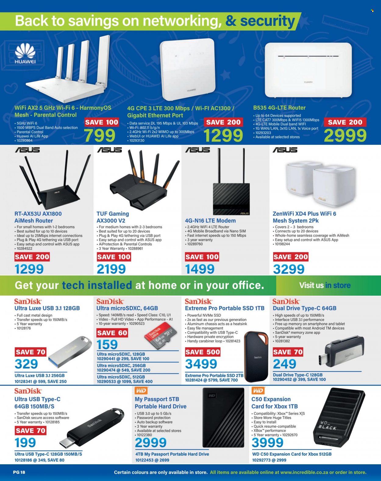 Incredible Connection specials - 27/12/2023 - 31/01/2024. Page 18