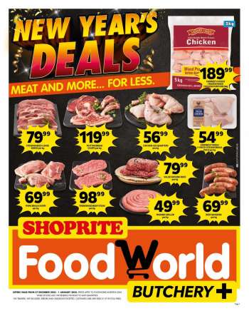 Shoprite catalogue  - 27/12/2023 - 01/01/2024.