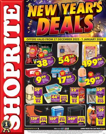Shoprite catalogue  - 27/12/2023 - 01/01/2024.