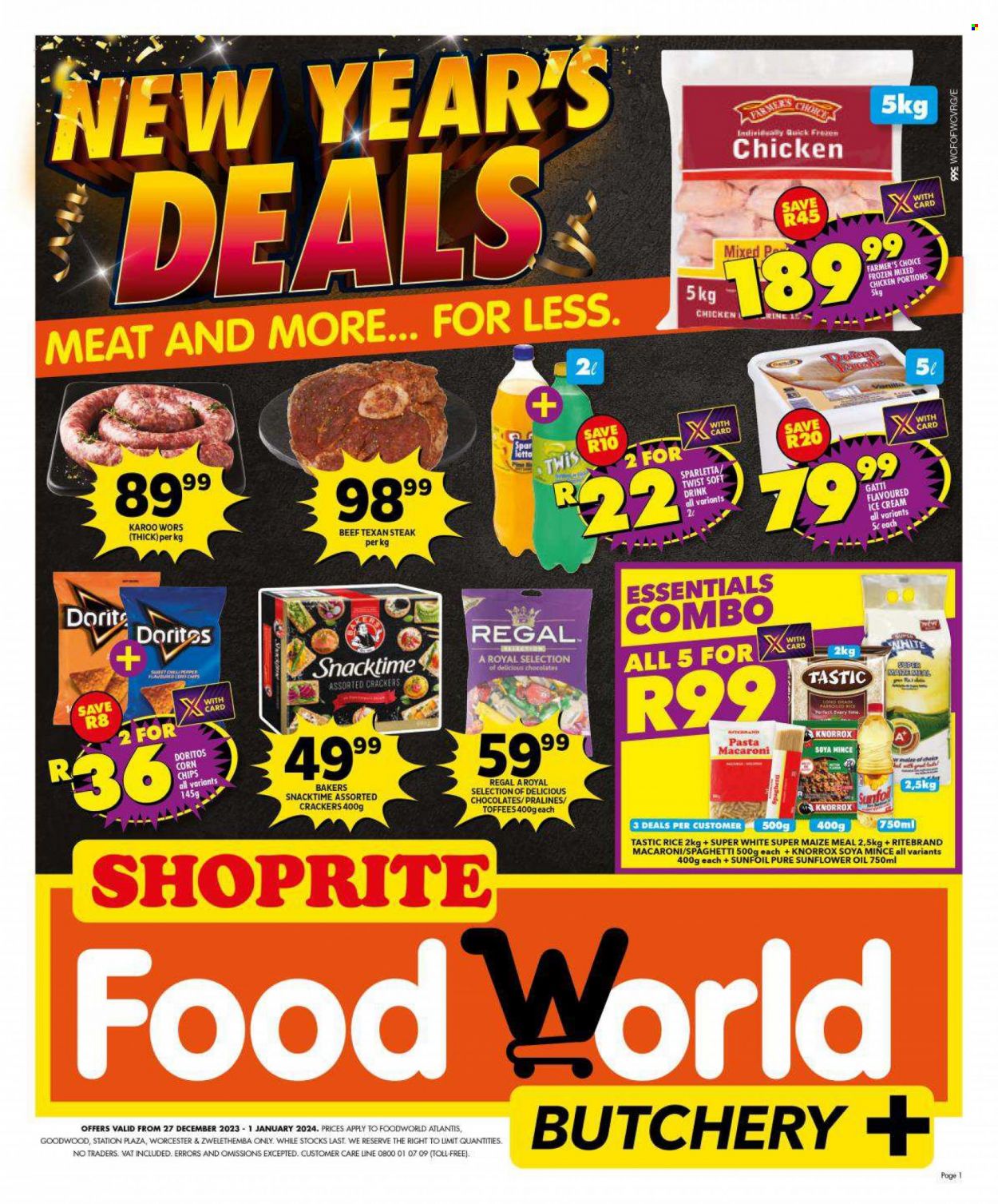 Shoprite specials - 27/12/2023 - 01/01/2024. Page 1