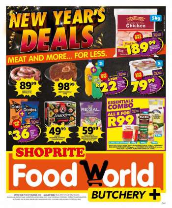 Shoprite catalogue  - 27/12/2023 - 01/01/2024.