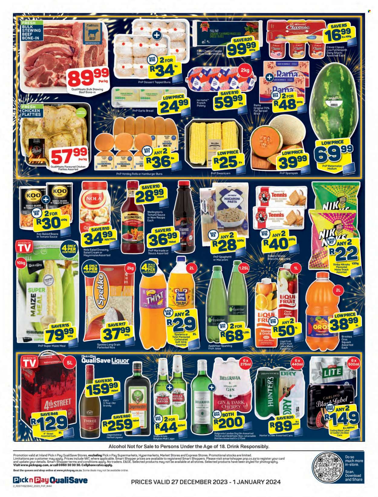 Pick n Pay QualiSave specials - 27/12/2023 - 01/01/2024. Page 2