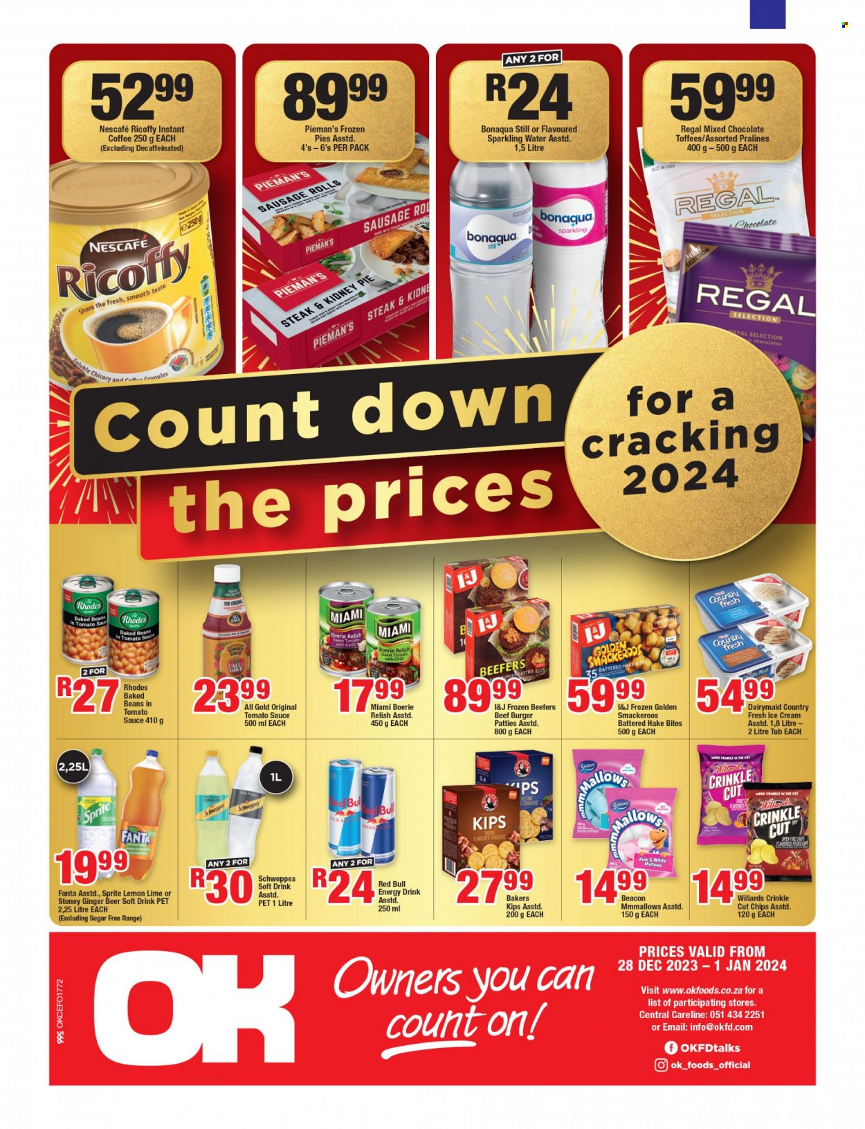 OK Foods specials - 28/12/2023 - 01/01/2024. Page 1