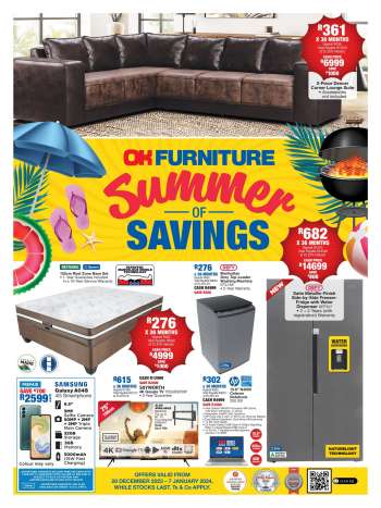 OK Furniture catalogue  - 28/12/2023 - 07/01/2024.