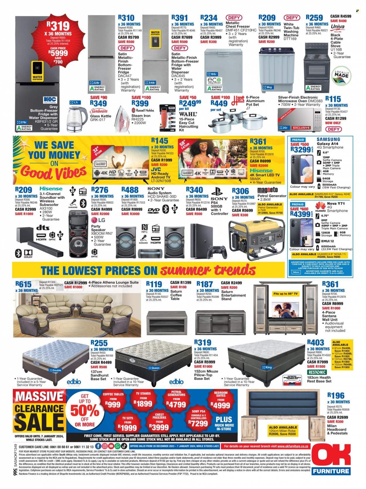 OK Furniture specials - 28/12/2023 - 07/01/2024. Page 2