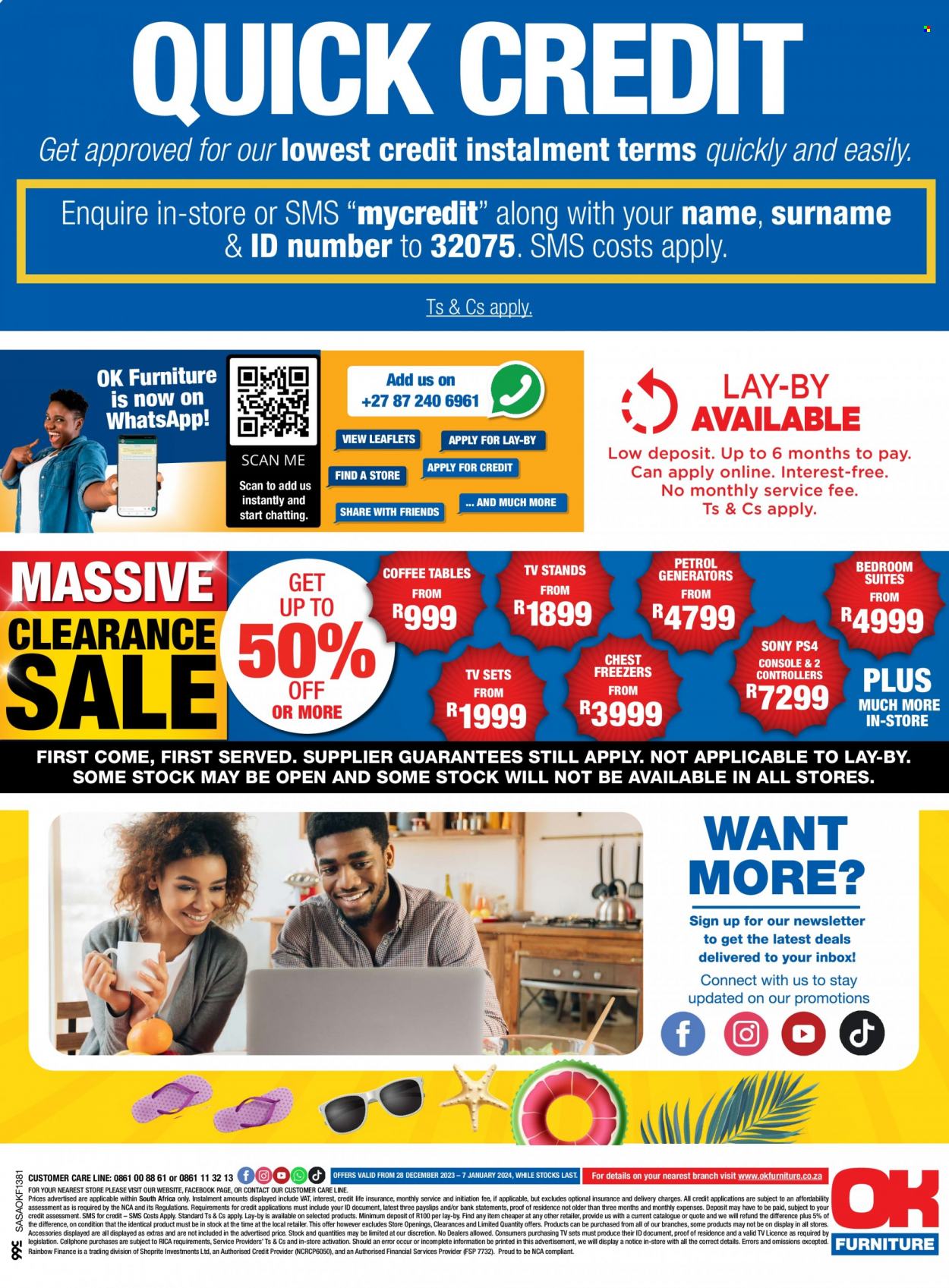 OK Furniture specials - 28/12/2023 - 07/01/2024. Page 12