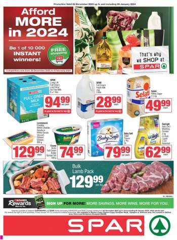 SPAR catalogue  - 26/12/2023 - 09/01/2024.