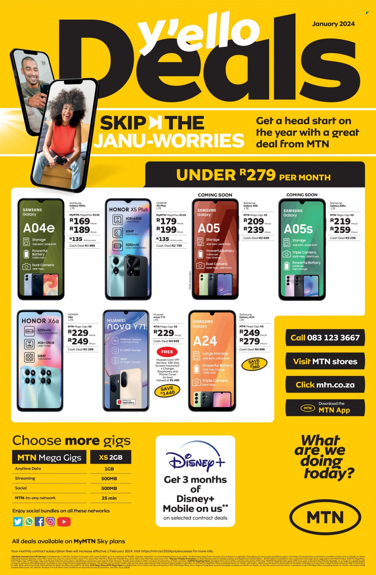 MTN specials - 01/01/2024 - 31/01/2024. Page 1
