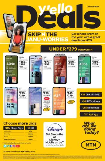 MTN catalogue  - 01/01/2024 - 31/01/2024.