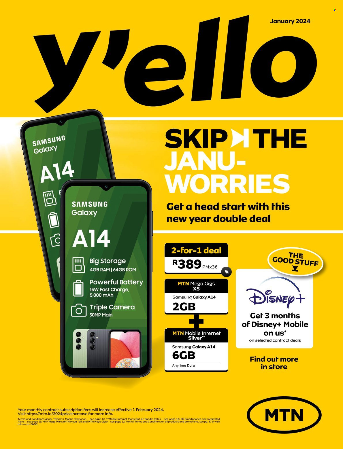 MTN specials - 01/01/2024 - 31/01/2024. Page 1