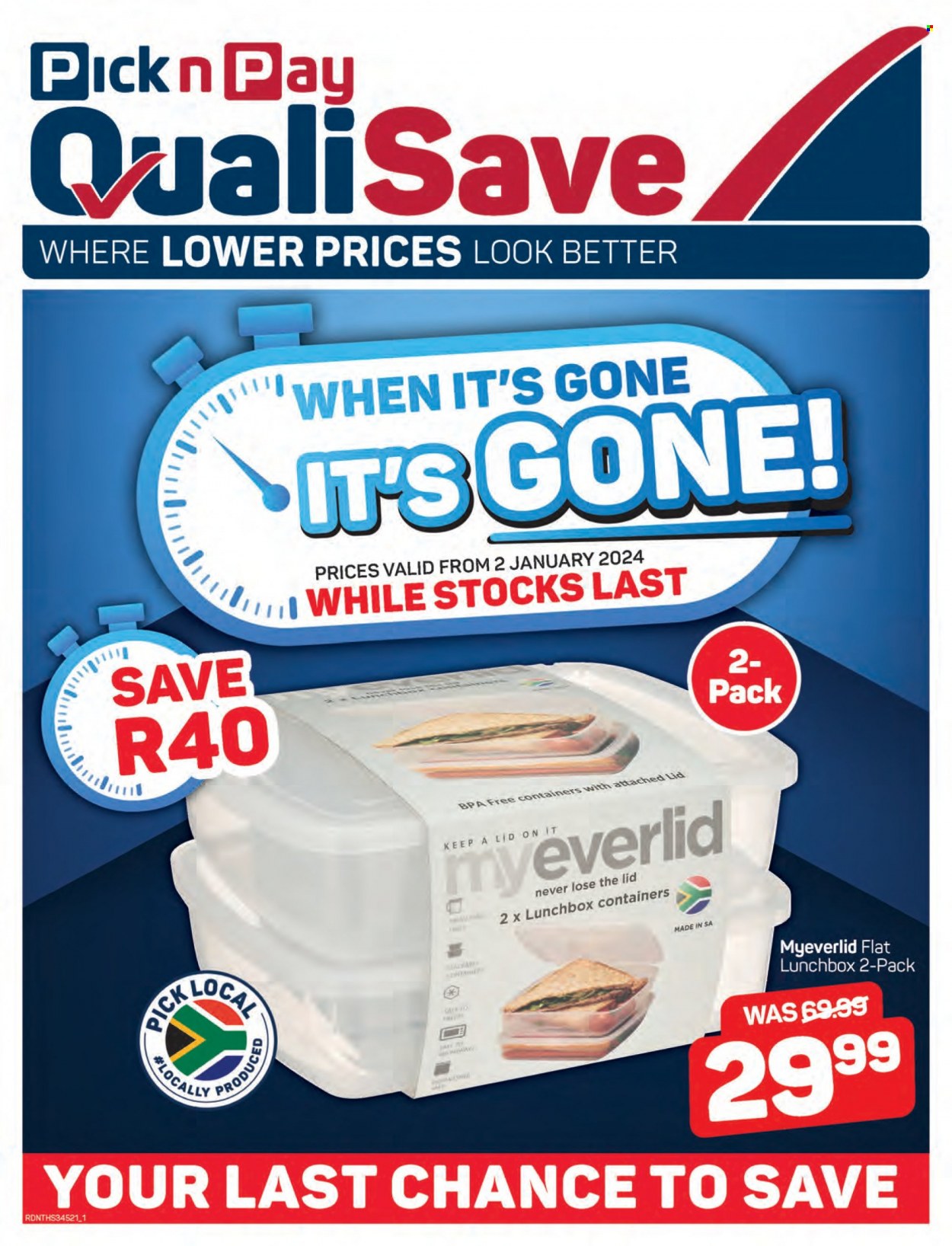 Pick n Pay specials - 02/01/2024 - 21/01/2024. Page 1