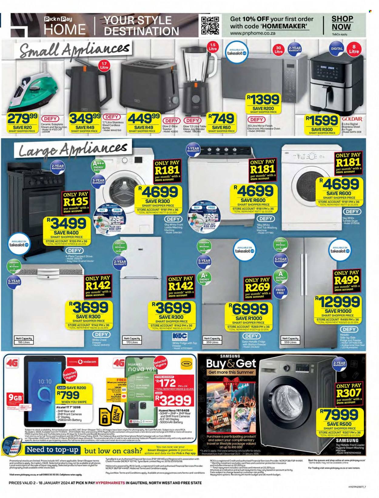 Pick n Pay Hypermarket specials - 02/01/2024 - 18/01/2024. Page 7